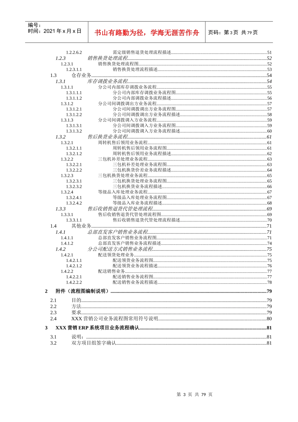 某集团内控及业务流程详细案例DOC_第3页