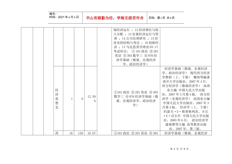 南开大学经济学内部信息_第2页