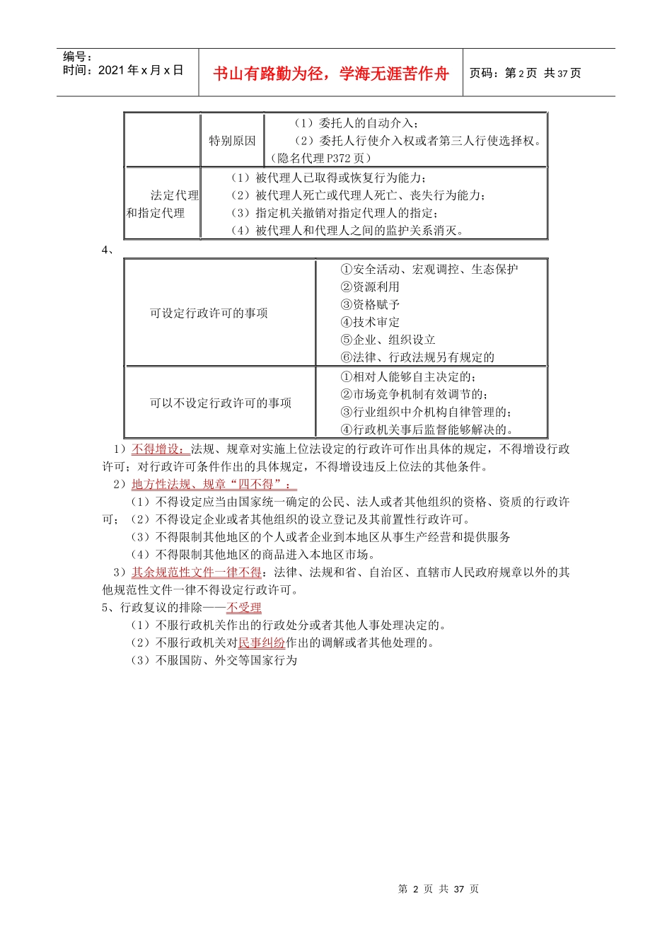 注册资产评估时经济法总结_第2页