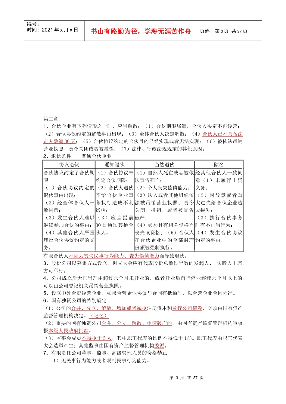 注册资产评估时经济法总结_第3页