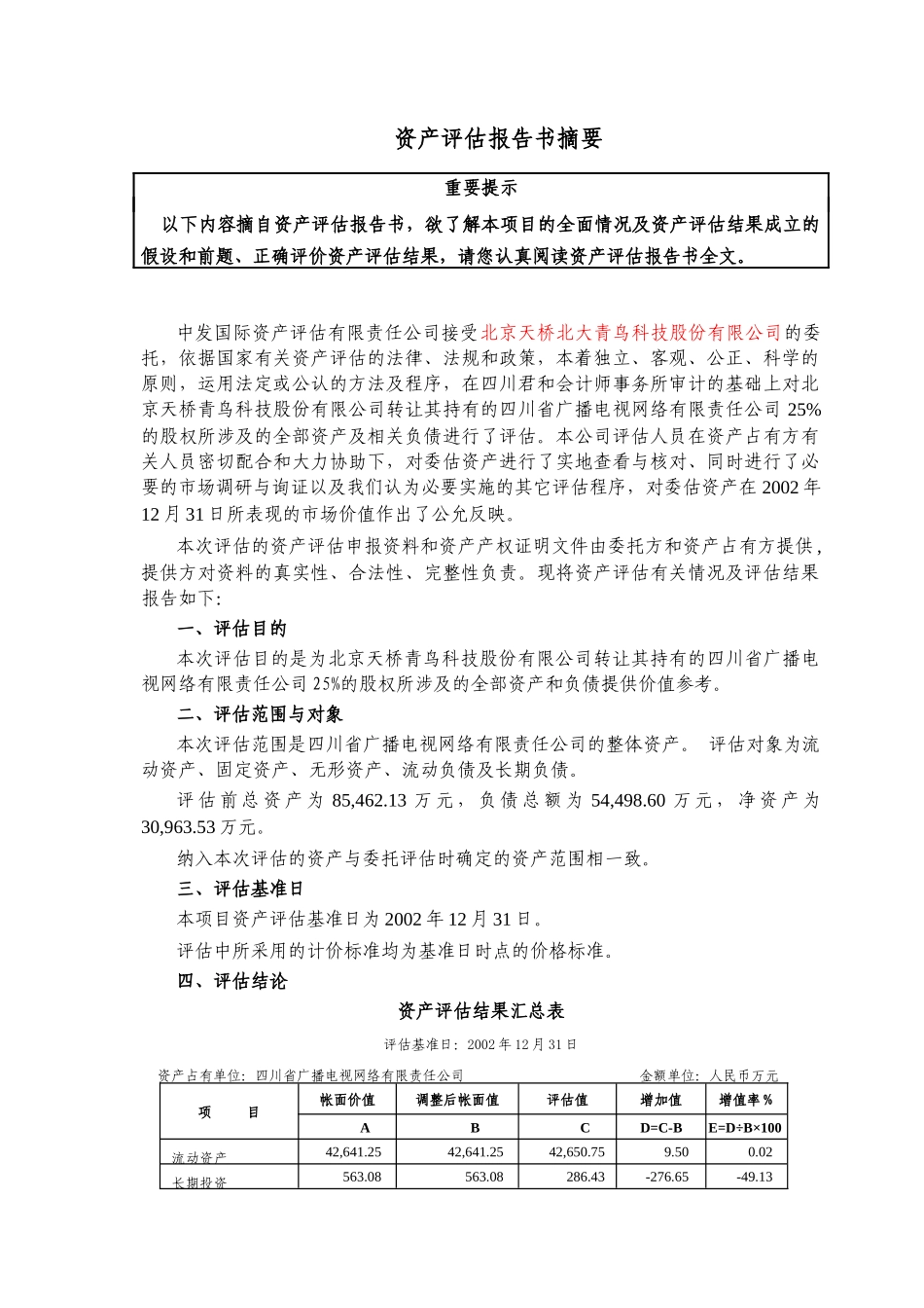 资产评估报告书要点_第3页