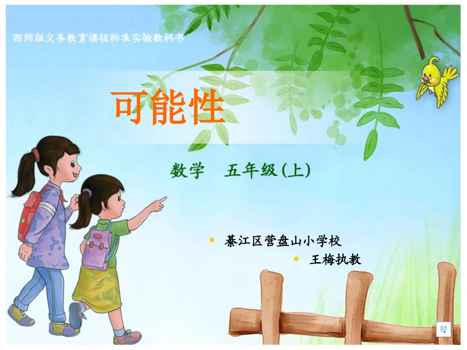 可能性（小王梅）_第1页