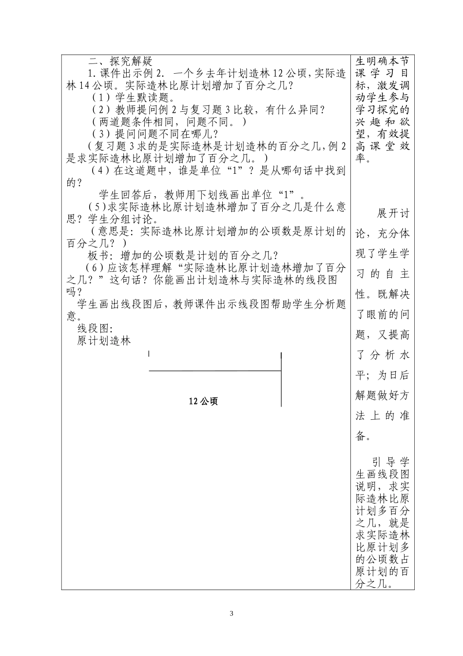 百分数应用题教学设计_第3页
