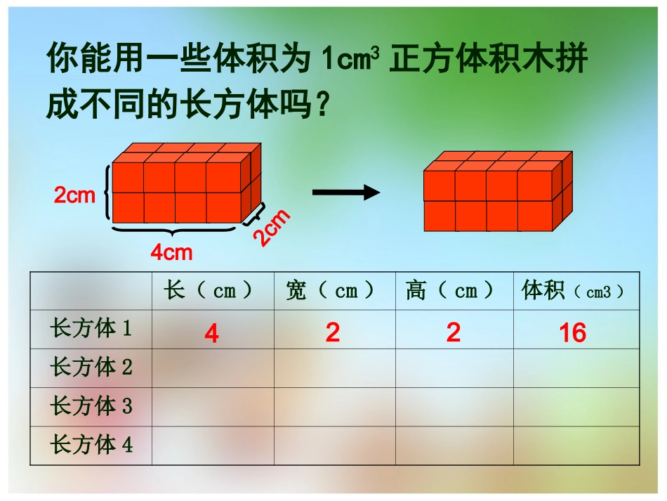 长方体和正方体的体积计算_第2页
