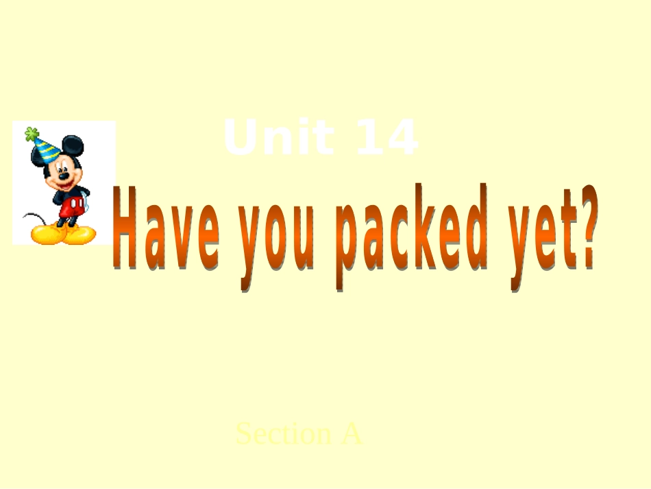 新目标英语九年级Unit_14课件_第1页