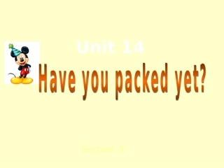 新目标英语九年级Unit_14课件