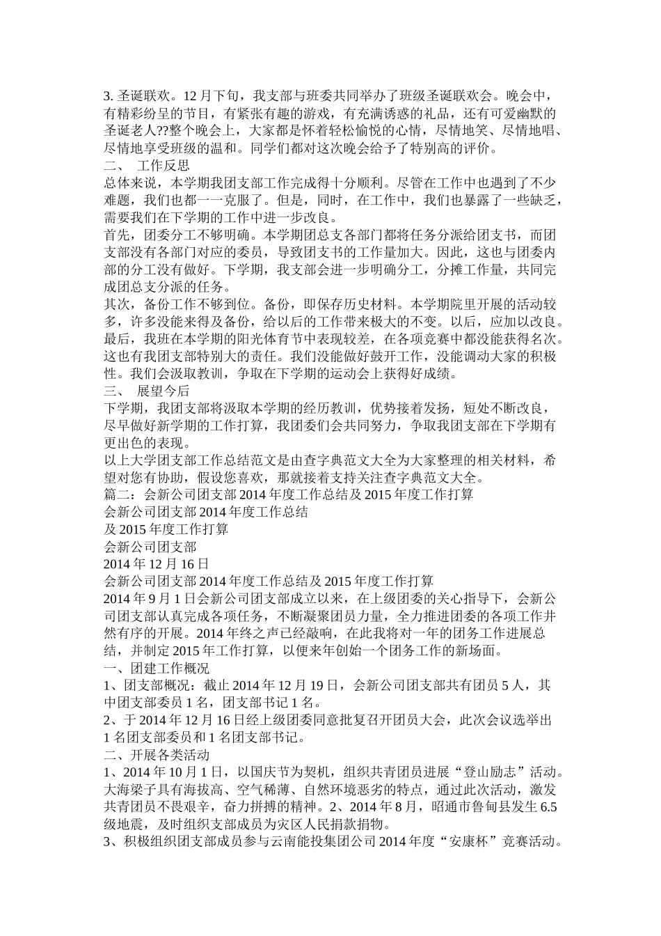 团支部年度工作总结精选_第2页