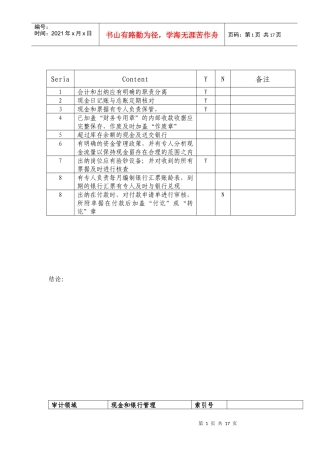 审计领域相关资料