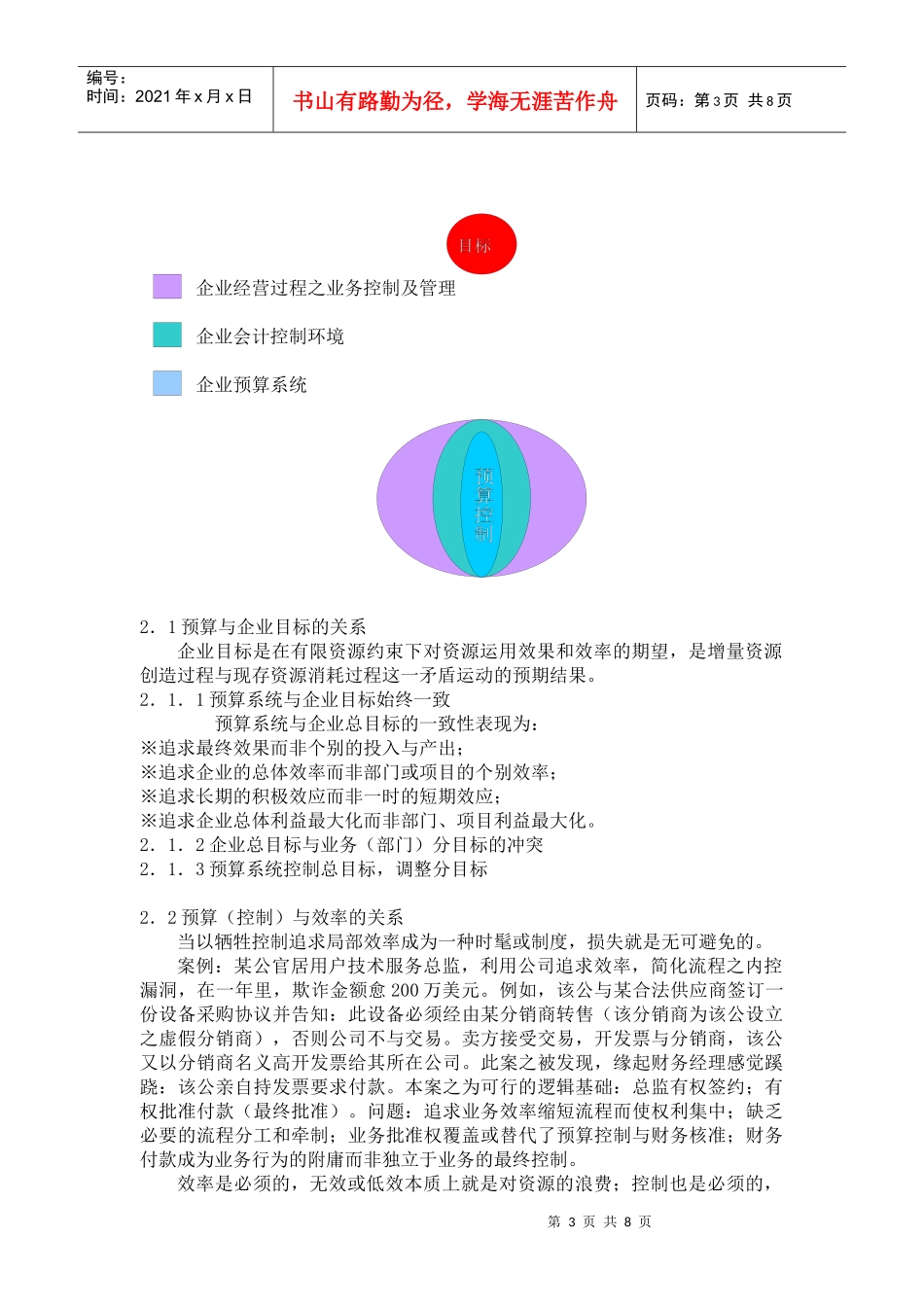 以过程控制为核心的预算管理_第3页