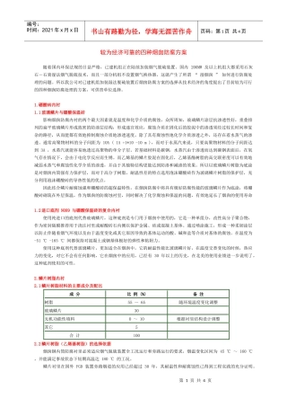 较为经济可靠的四种烟囱防腐方案