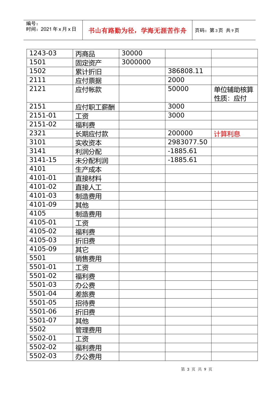 02金算盘6F案例(重庆会计电算化)_第3页