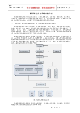 税源管理信息系统功能介绍