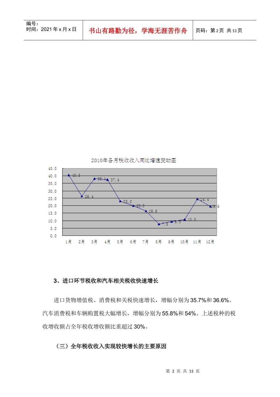 【经济金融】XXXX年税收收入增长的结构性分析_第2页