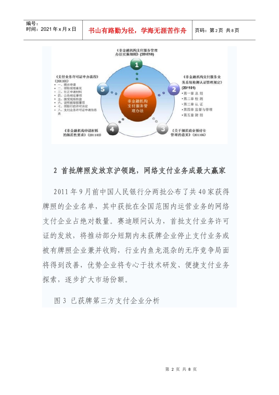 第三方支付格局渐变而资金安全新防线成重点_第2页