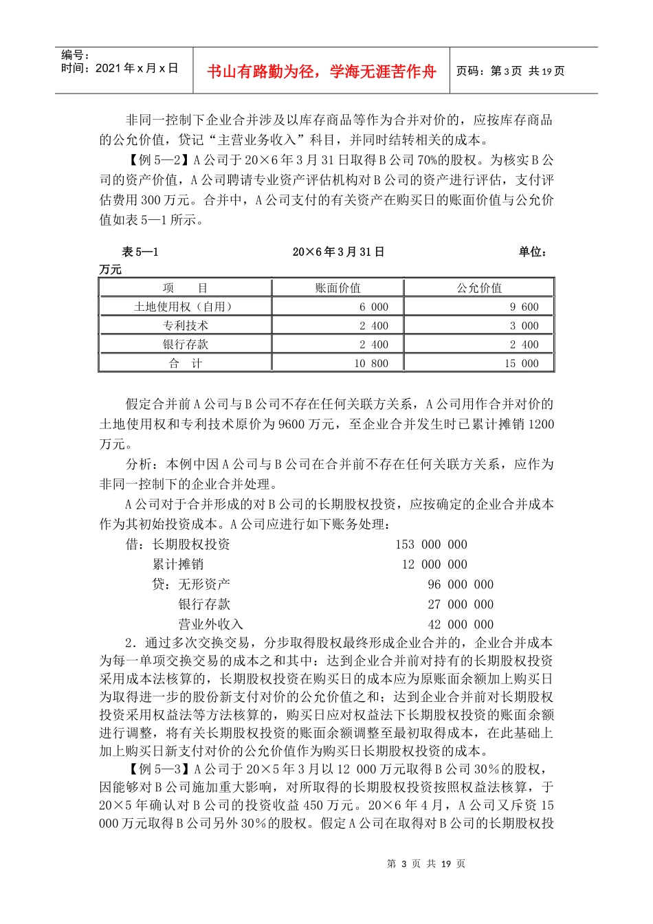 会计准则之长期股权投资知识讲解_第3页