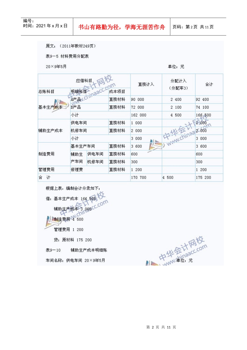XXXX年与XXXX年职称会计实务教材出入_第2页
