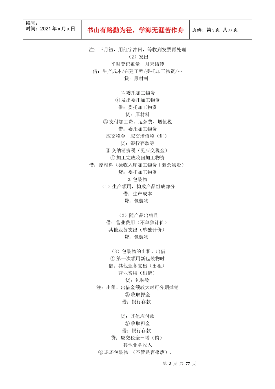 会计实务操作资料模版大全_第3页