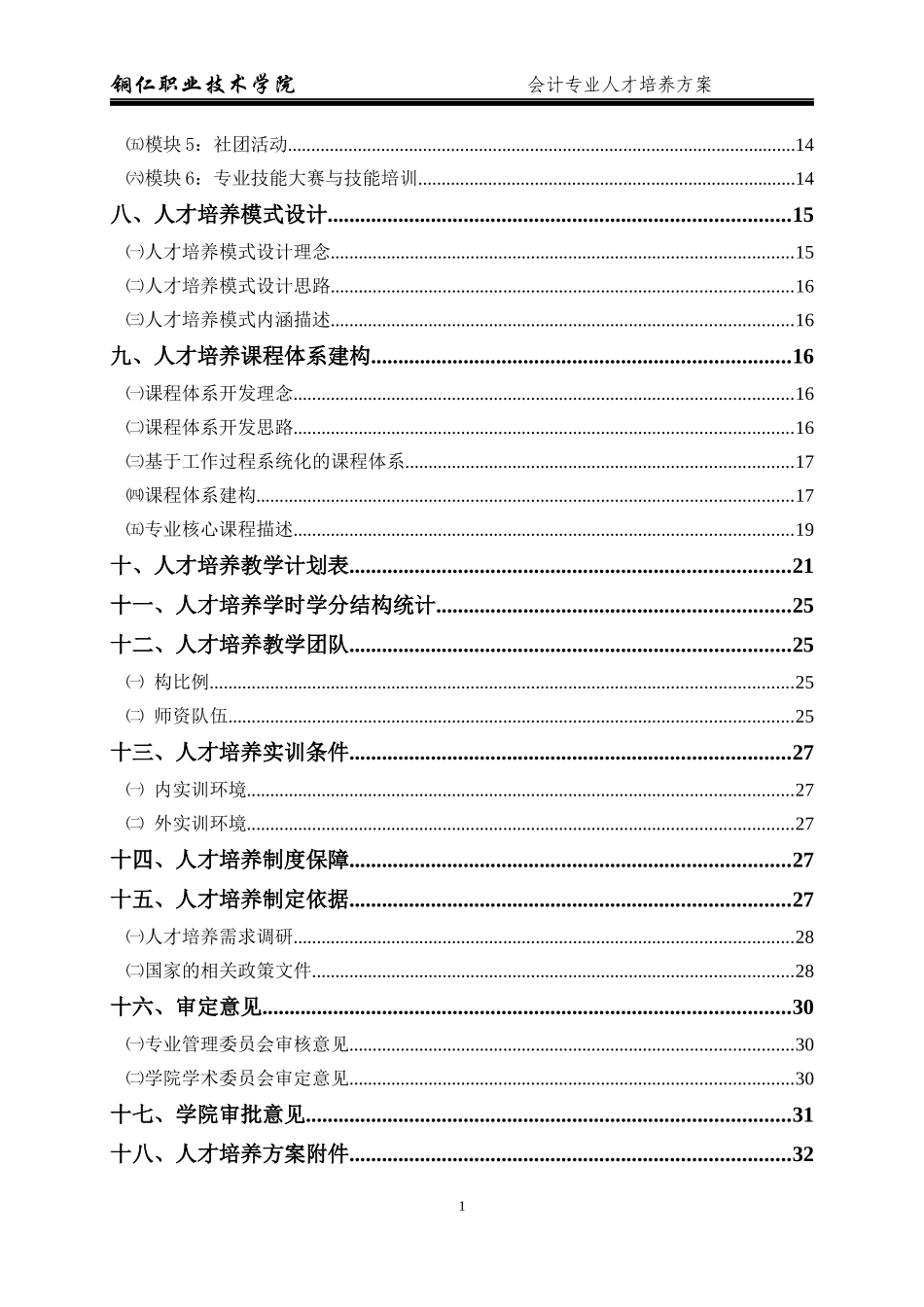 会计专业人才培养方案培训资料_第3页