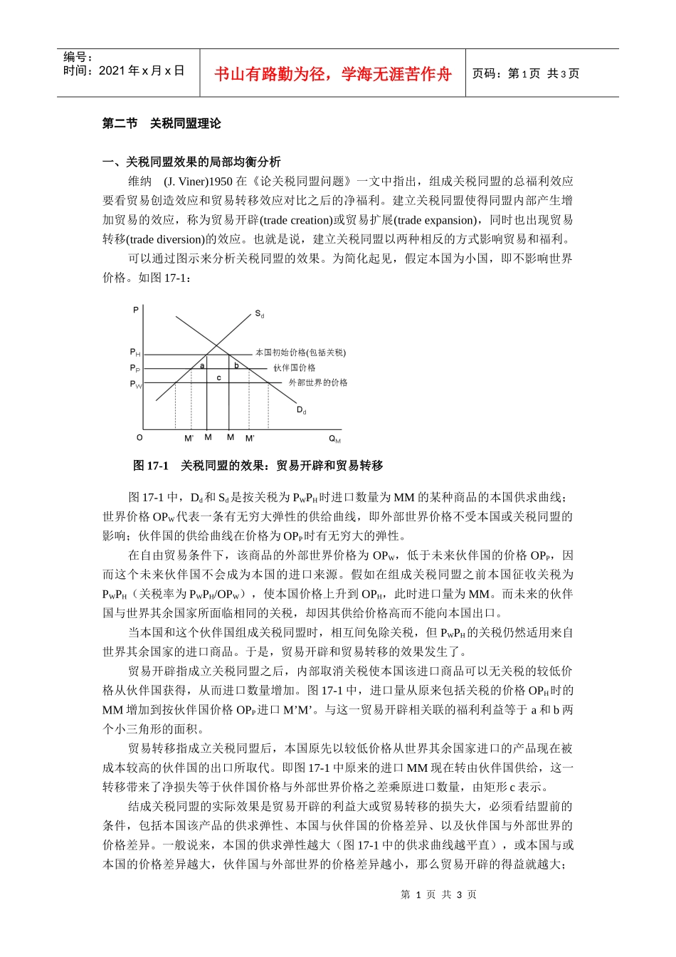 下载浏览172关税同盟理论-中山大学精品课程_第1页