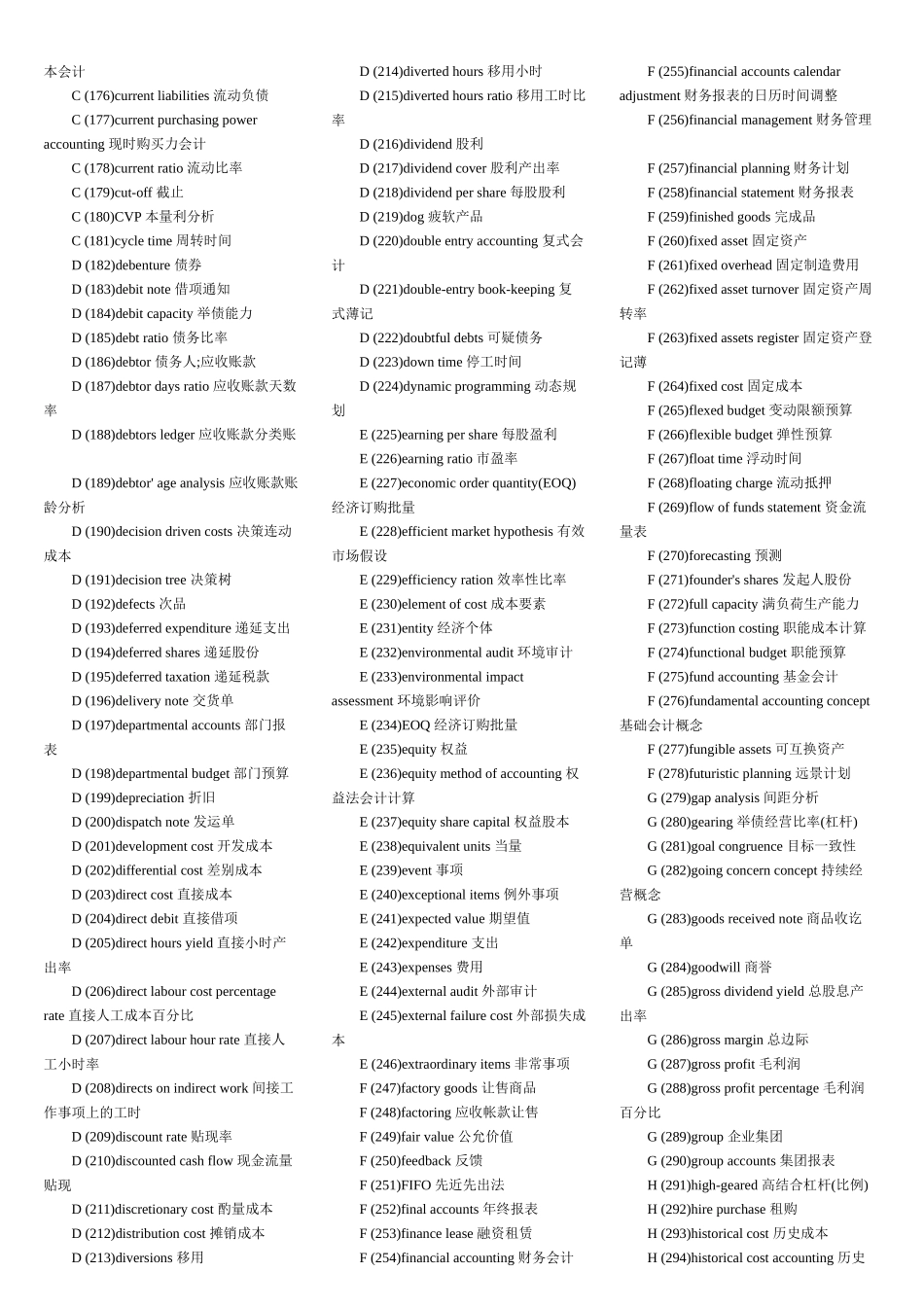 会计专业英语_第3页