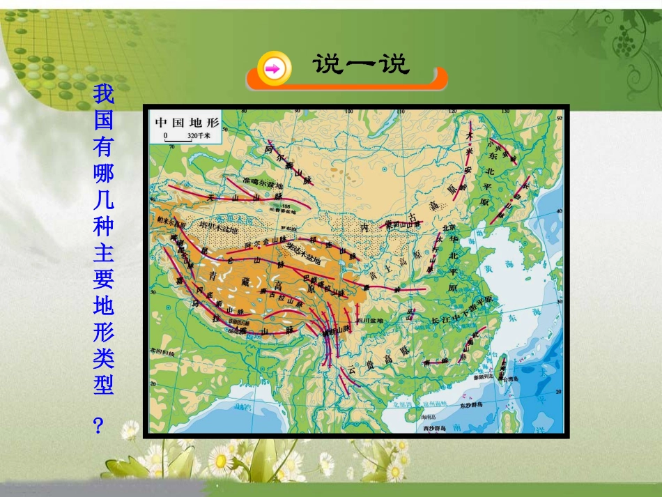 【精品课件】第一节地形和地势第1课时_第3页