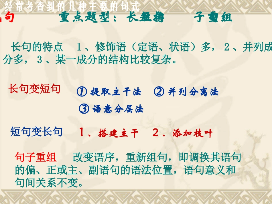 高考复习句式变换与仿写_第2页