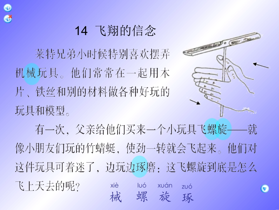 (语文A版)四年级语文上册课件_飞翔的信念_1_第2页