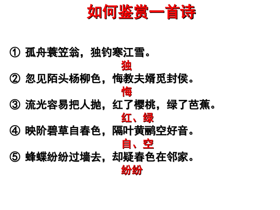 鉴赏诗歌的语言_第3页