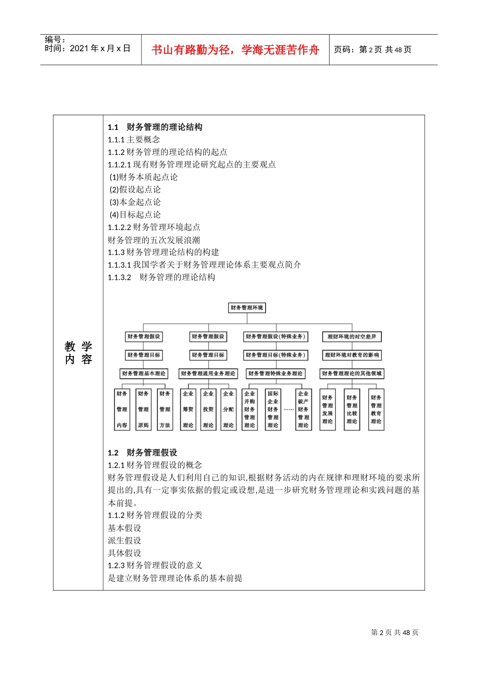 《高级财务管理学》教案(DOC49页)_第2页