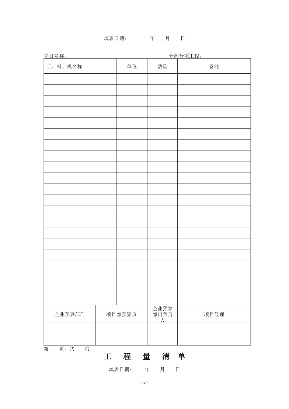 工程项目财务成本资金管理用表_第3页