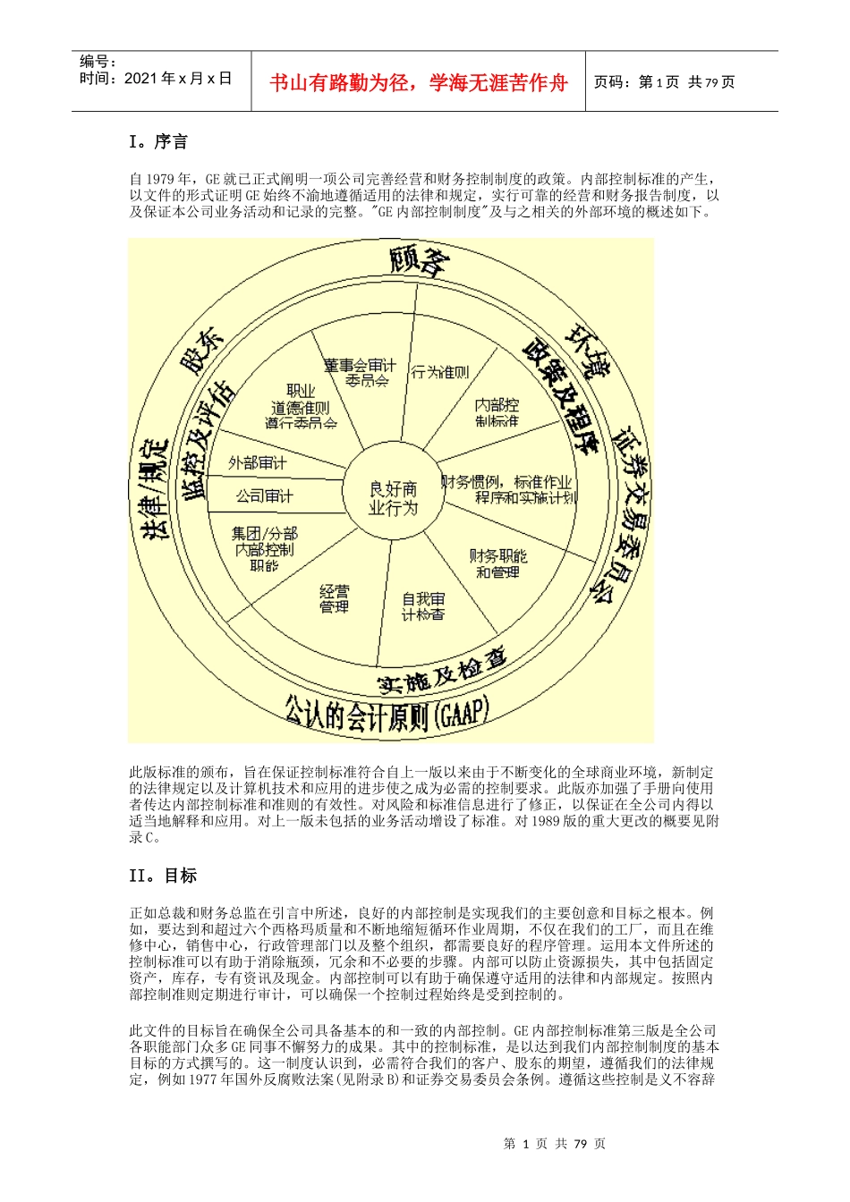 内部控制（推荐DOC85）_第1页
