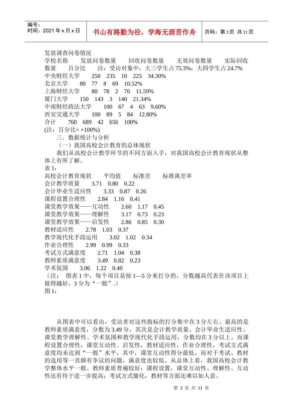 我国高校会计教育状况调查研究_第3页