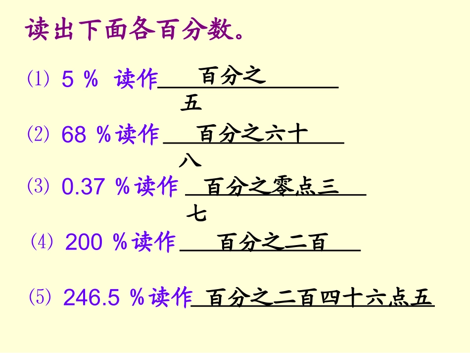 百分数的意义和写法课件1_第3页