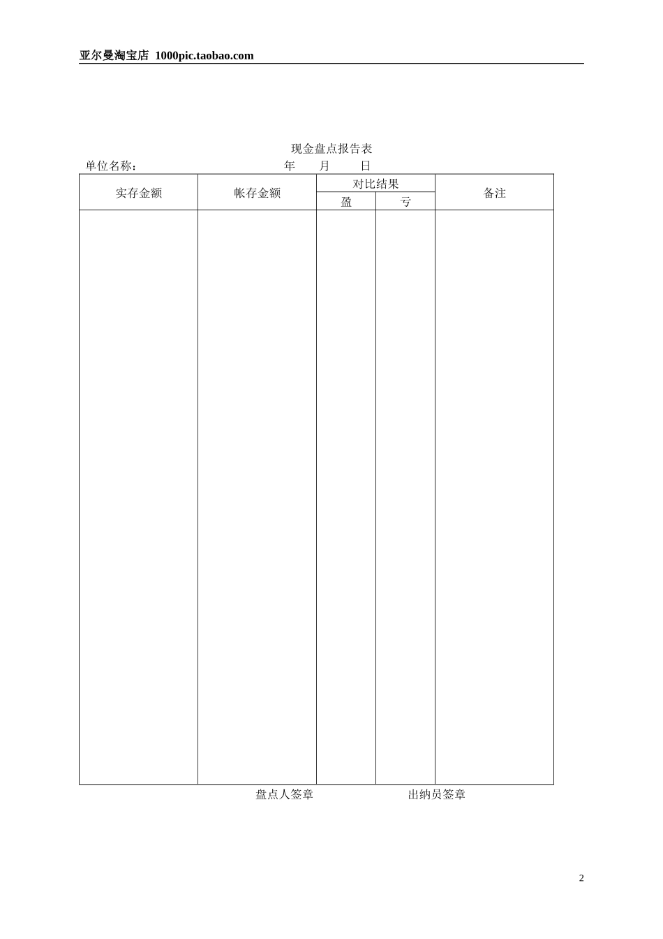 企业财务管理整套表格大全_第2页