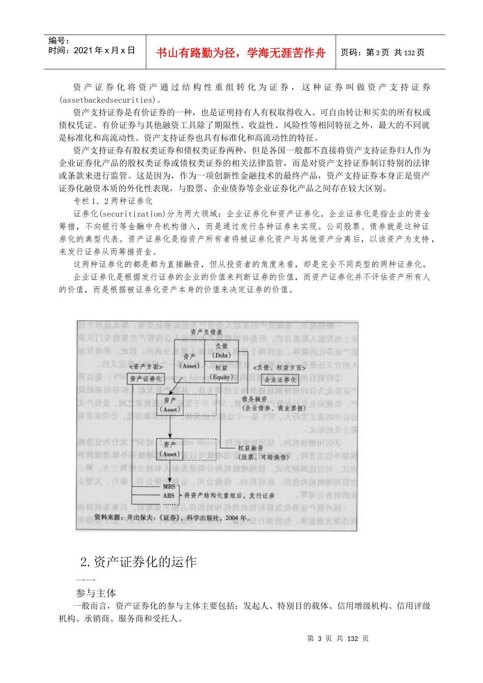 资产股票证券与证券管理知识分析概念_第3页