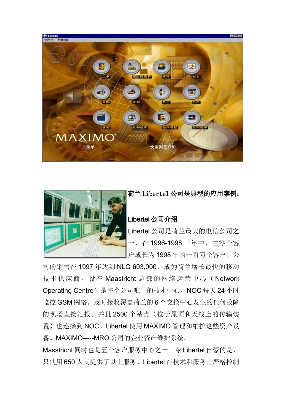 MRO资产维护系统在电信行业的应用及案例_第2页