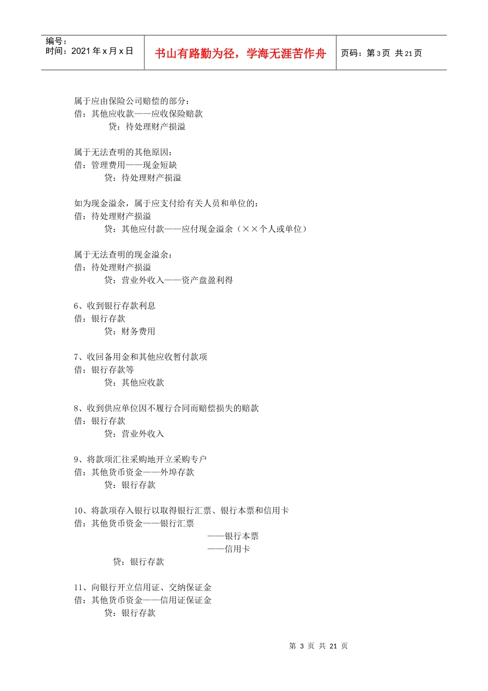 新财务会计及管理知识分析准则_第3页