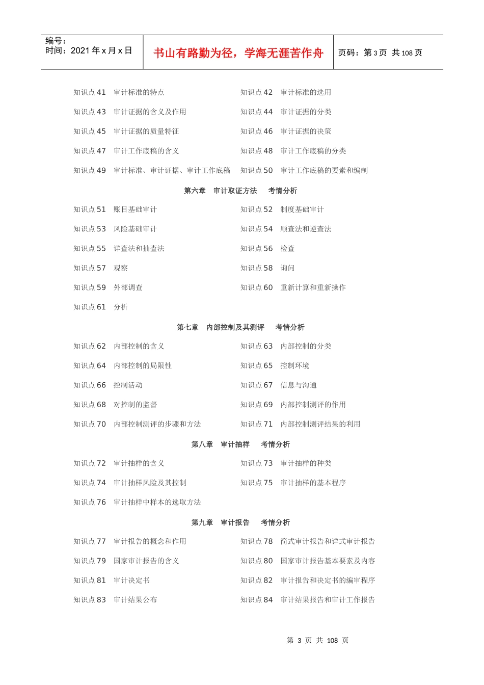审计理论与实务培训讲义_第3页