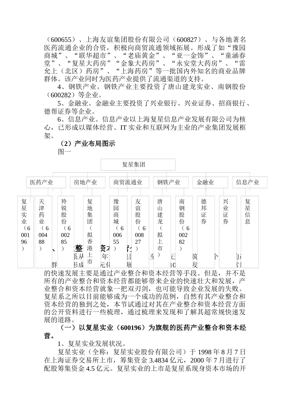 复星产业整合和资本经营分（20）_第2页
