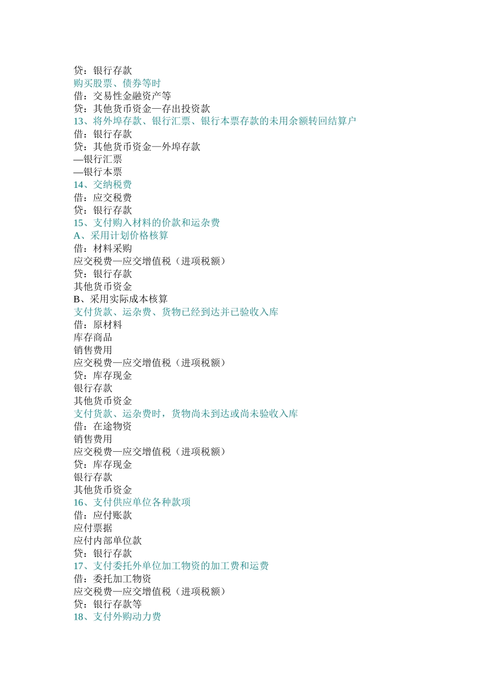 新会计准则分录汇集_第3页