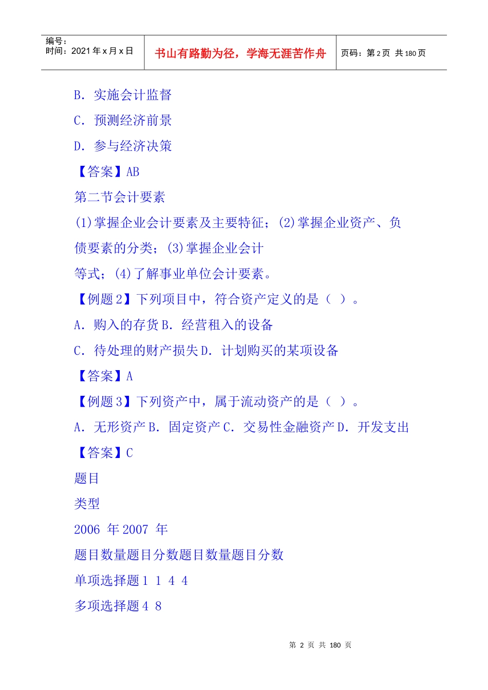 初级会计实务考试试题_第2页