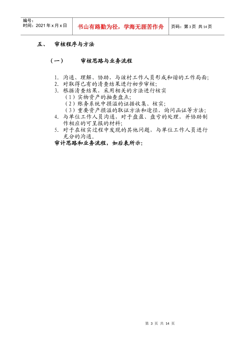 城中村改造清产核资审计工作方案_第3页