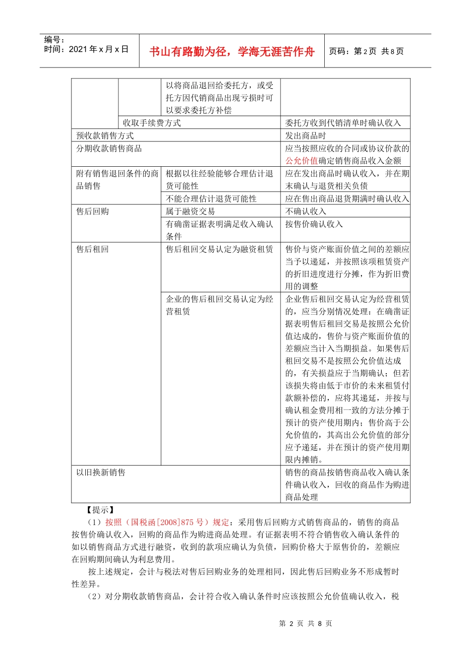 注会会计之收入、费用的利润_第2页