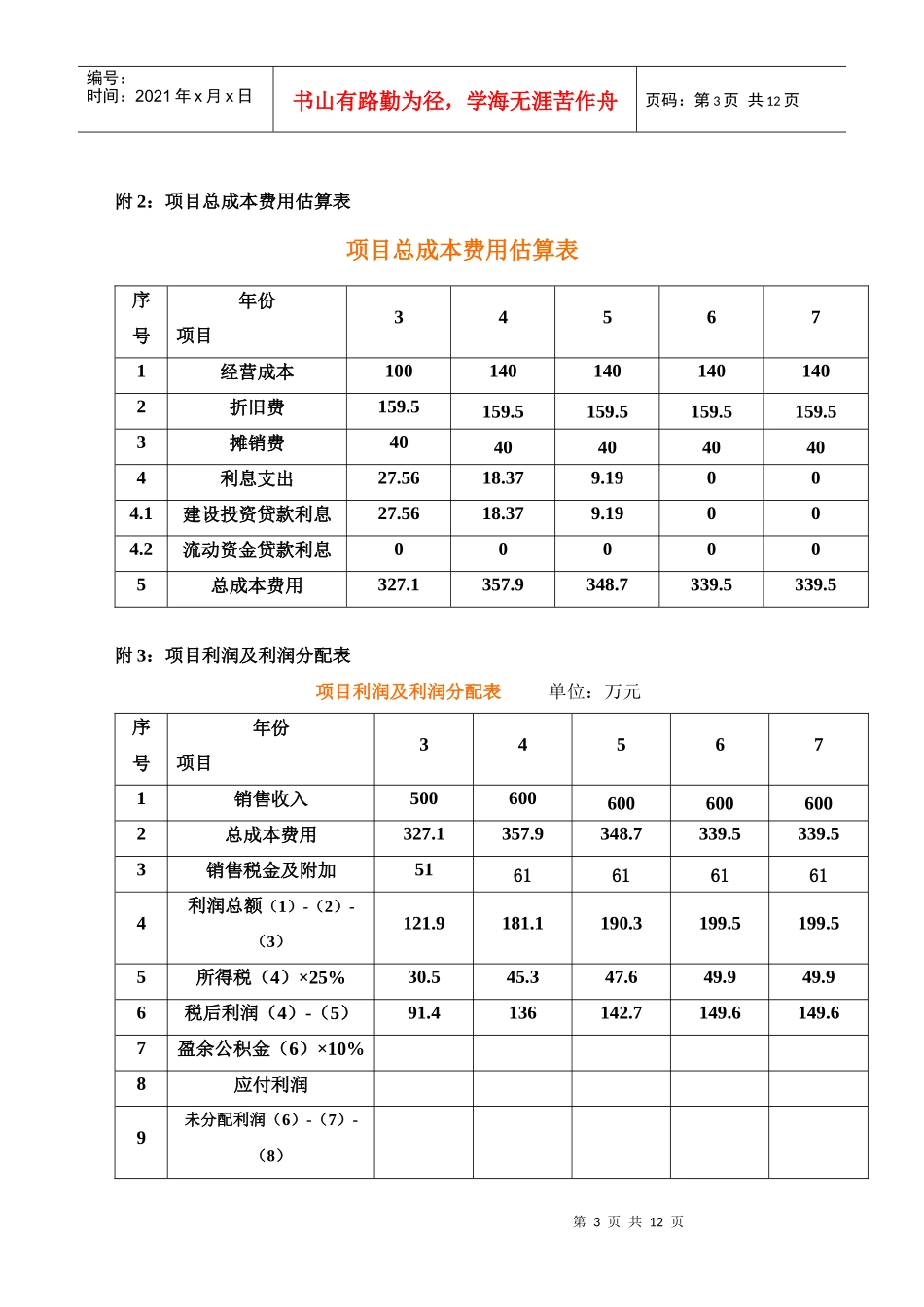 现金流量表的计算例题_第3页