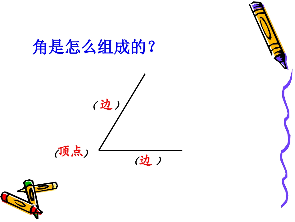 人教版小学数学二年级下册《锐角和钝角》课件_第2页