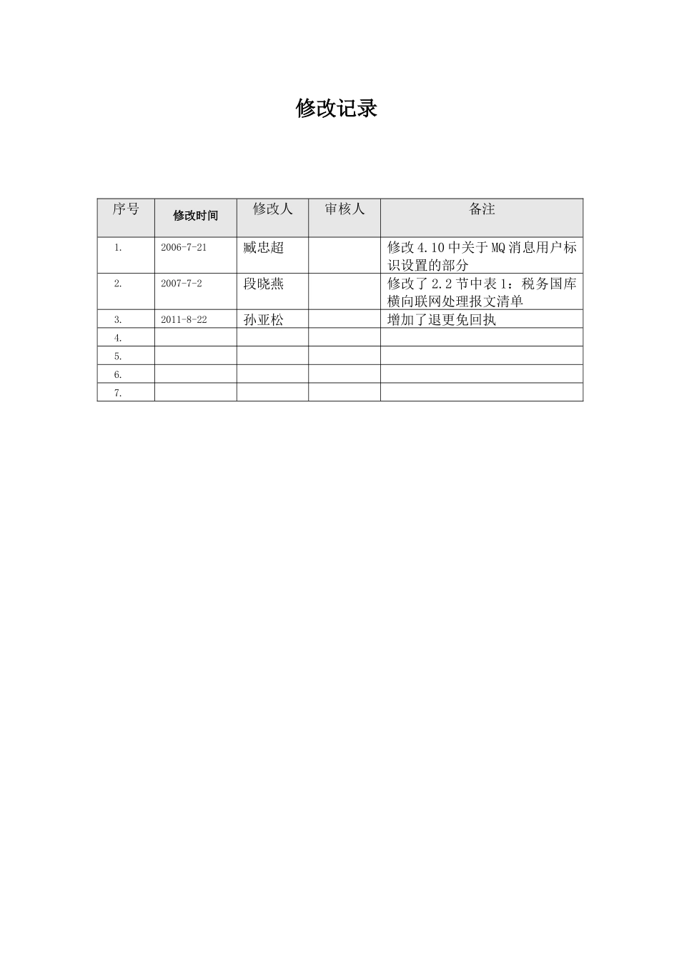 税务国库横向联网系统接口规范_第2页