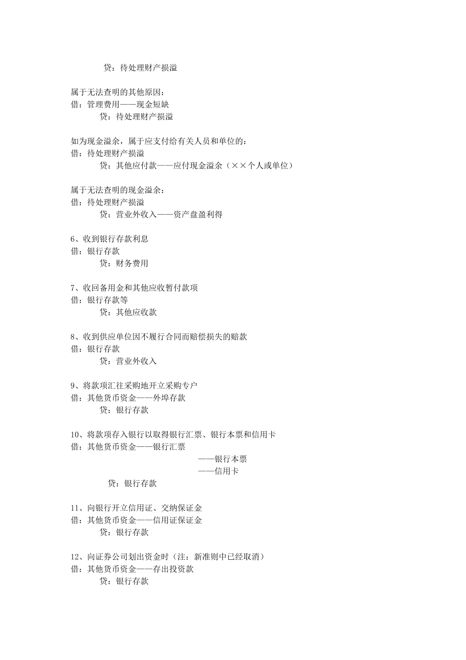 新会计准则分录大全(1)_第3页