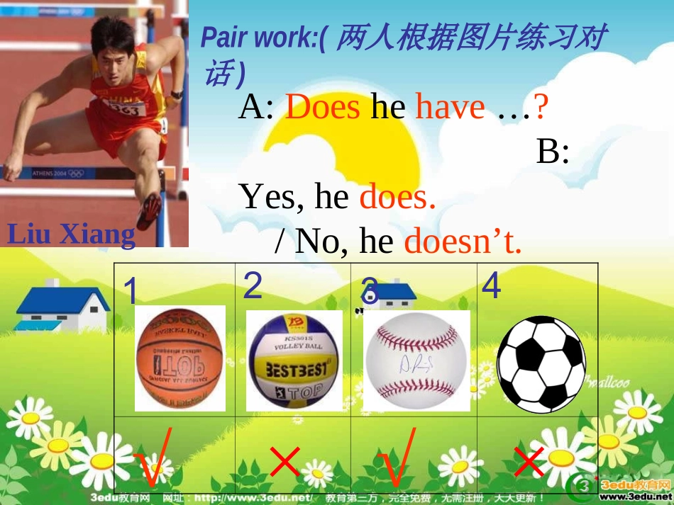 七年级英语Doyouhaveasoccerball课件4_第3页