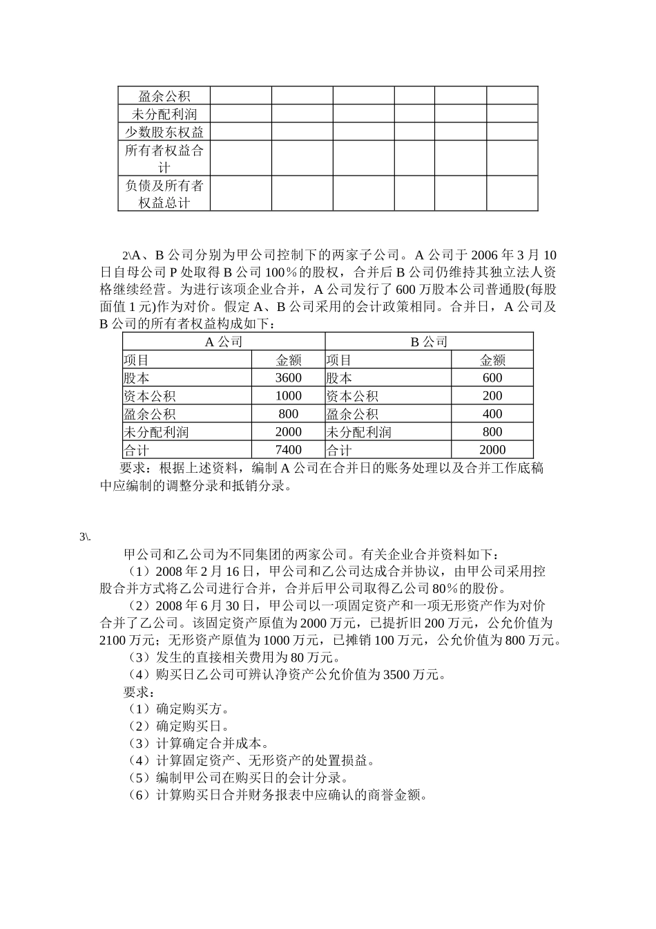 网上测评管理及财务会计管理知识分析作业_第2页