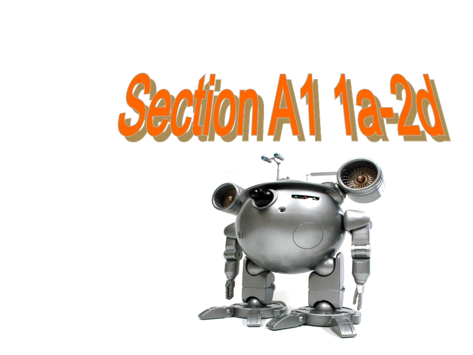 2014年秋八年级英语上册Unit7Willpeoplehaverobots？（第1课时）课件（新版）人教新目标版_第3页